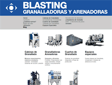 Tablet Screenshot of blasting.com.co